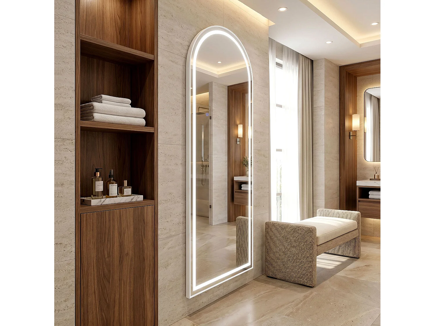 Spiegel Rea Orbit 50X160 Led White