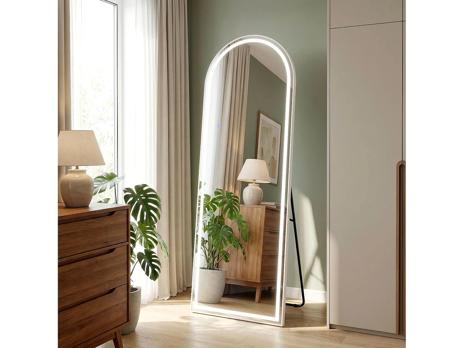 Spiegel Rea Orbit 50X160 Led White