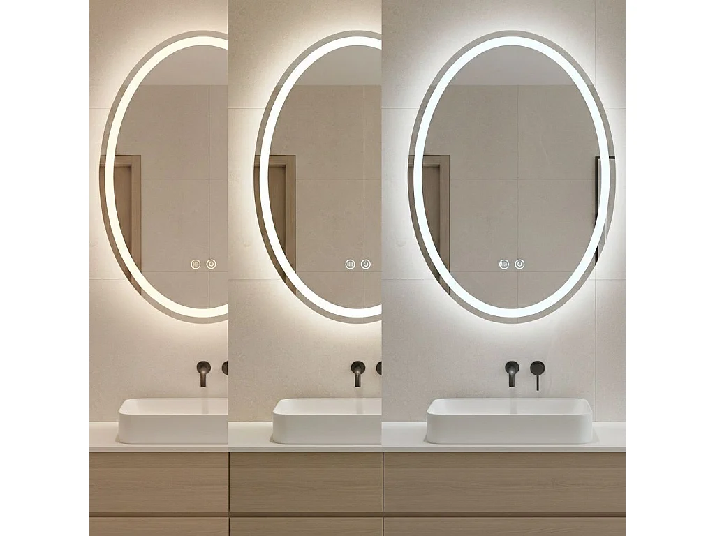 Spiegel Rea Marco 80X60 Led Transparent