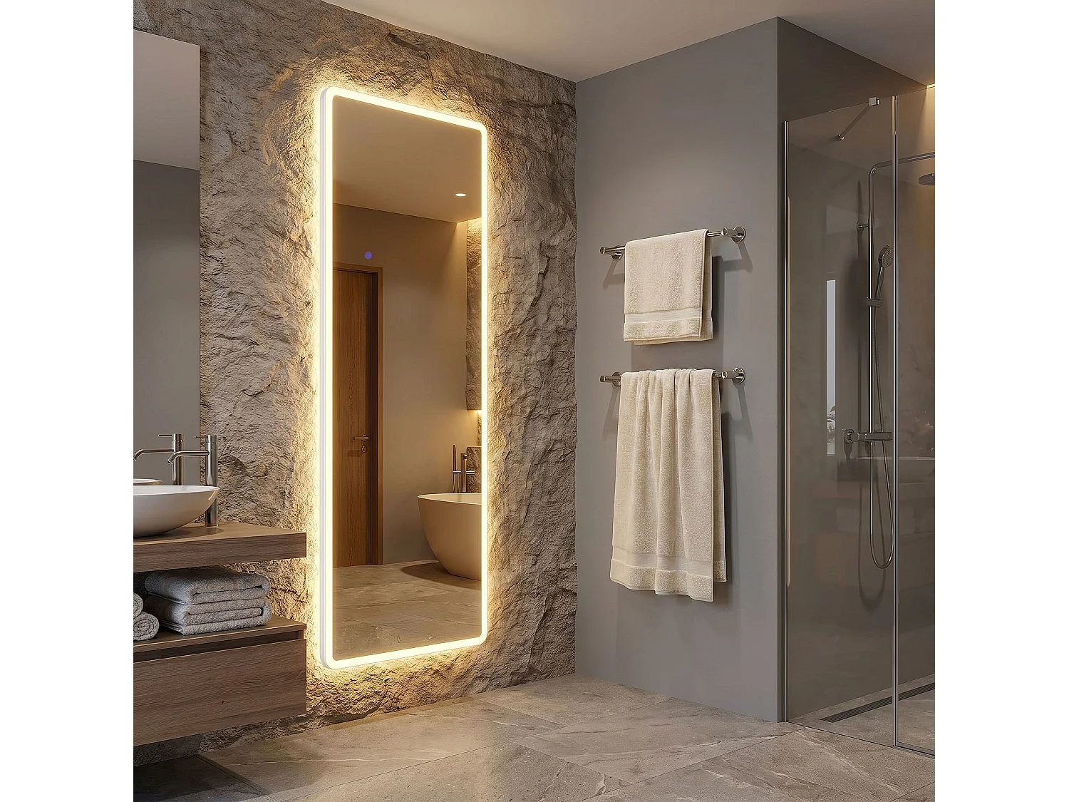 Spiegel Rea Classico White