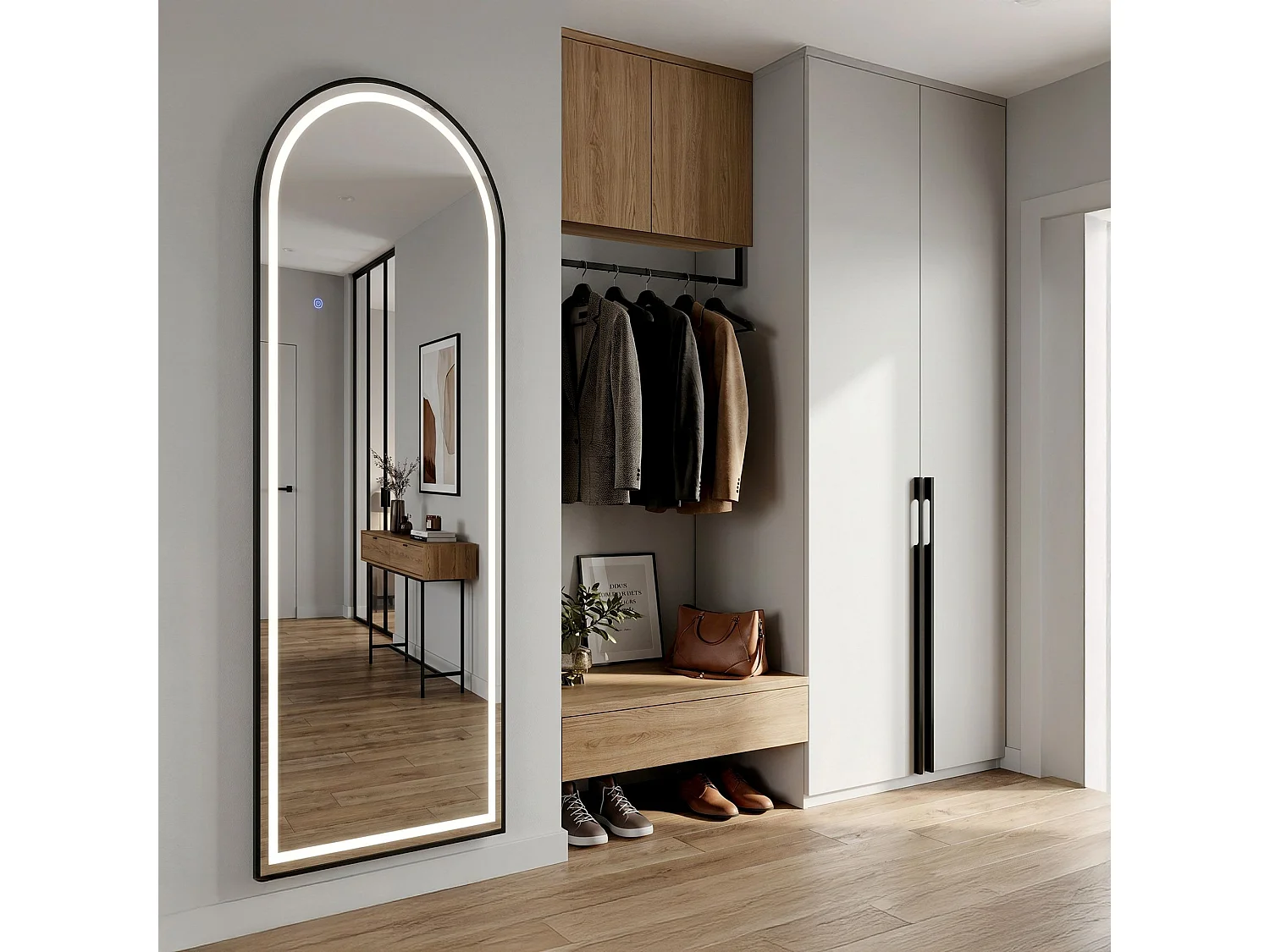 Spiegel Rea Orbit 60X170 Black