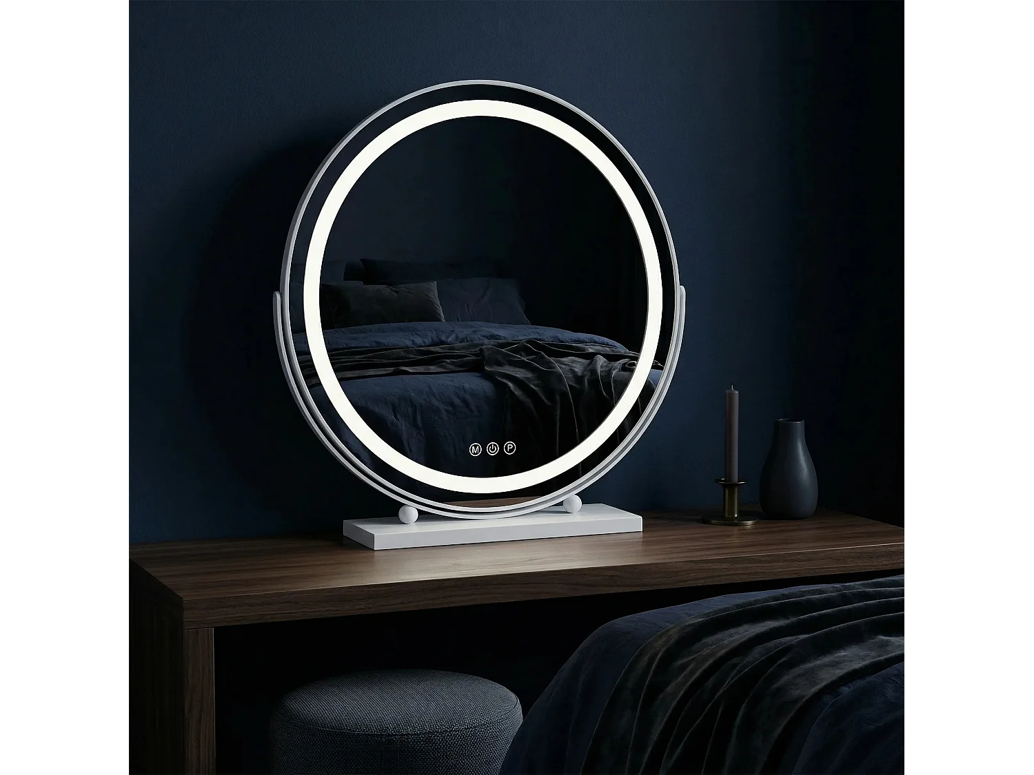 Spiegel Rea Make-Up 50 Led White