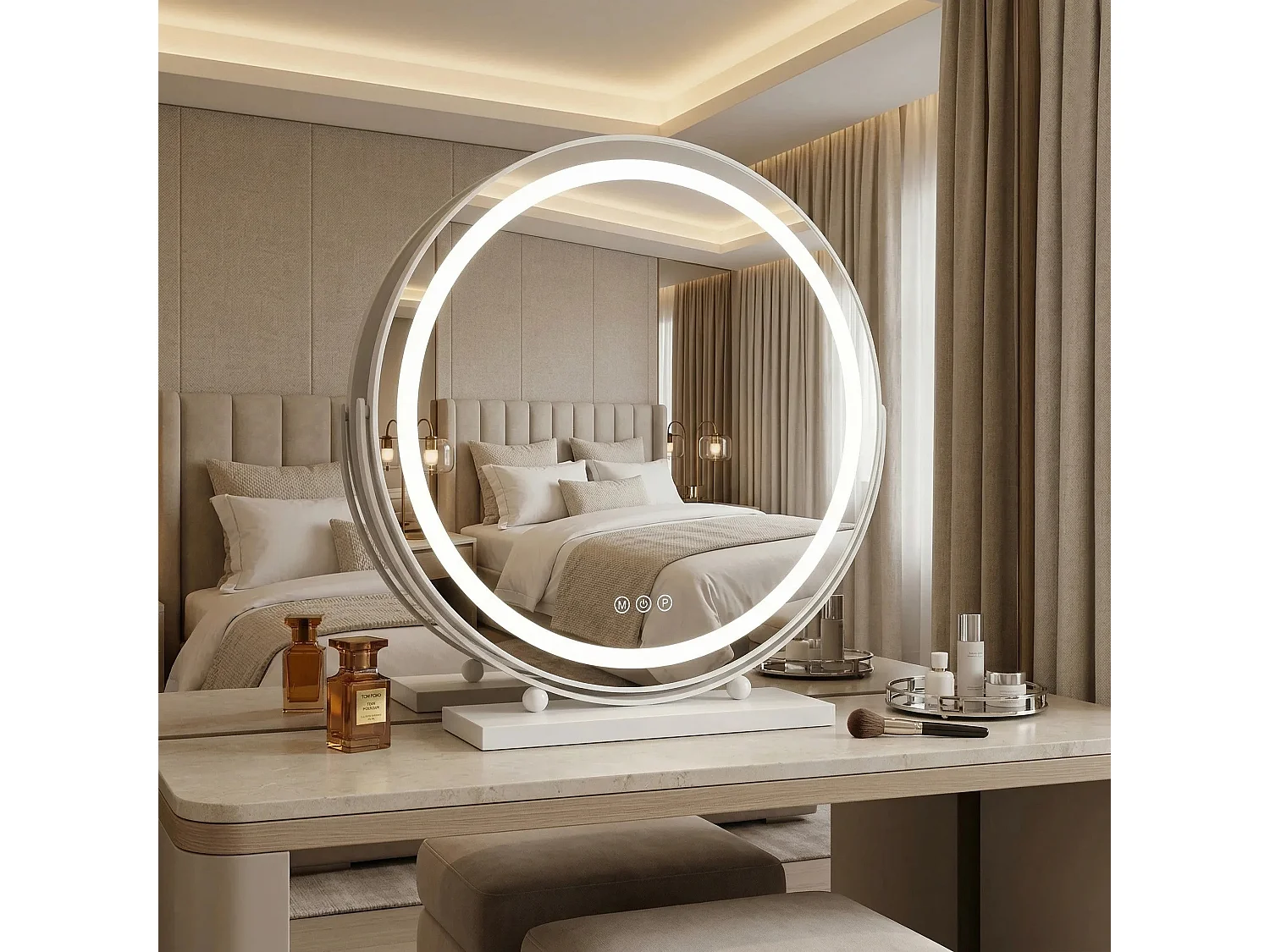 Spiegel Rea Make-Up 50 Led White