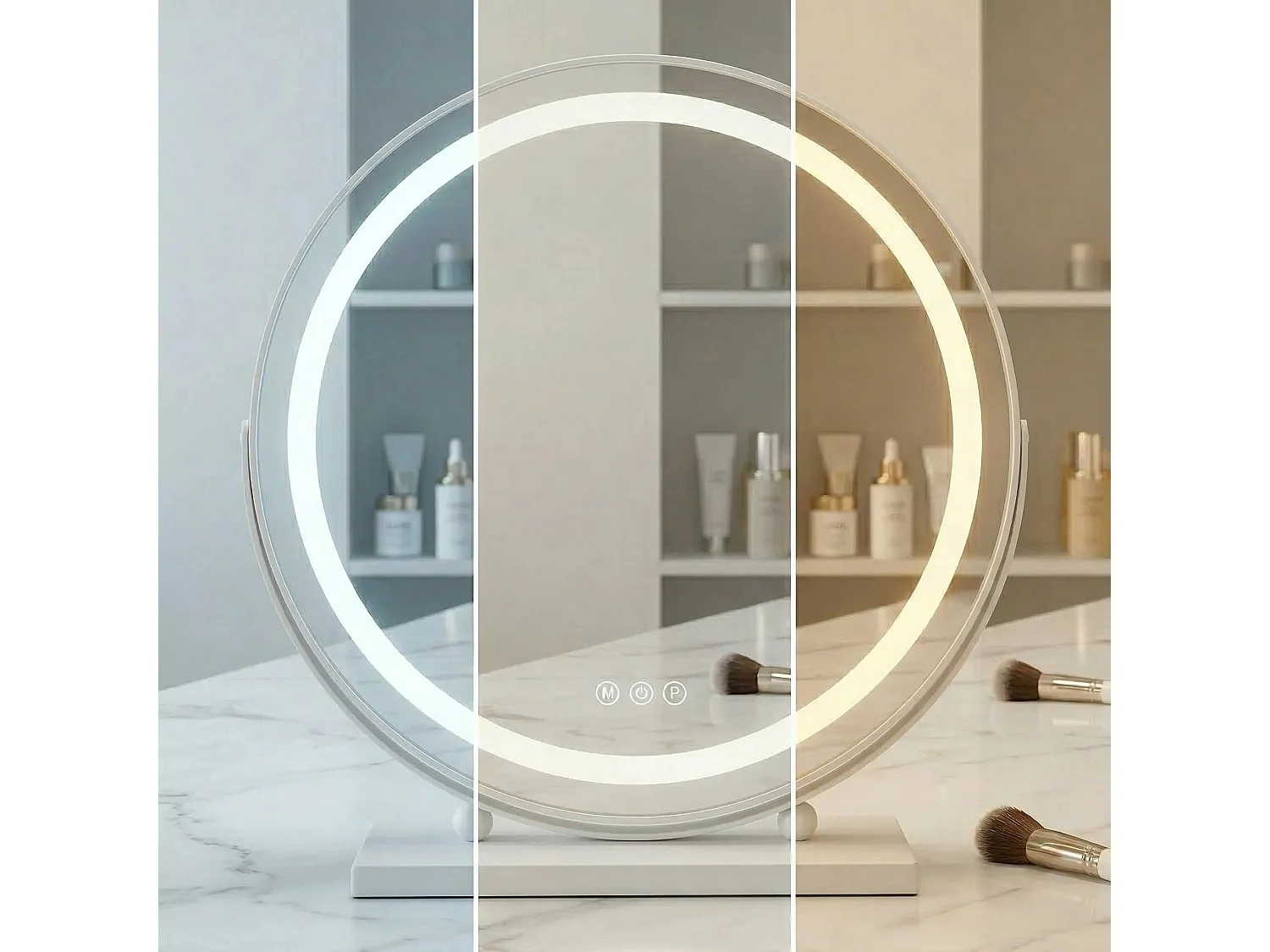 Spiegel Rea Make-Up 50 Led White