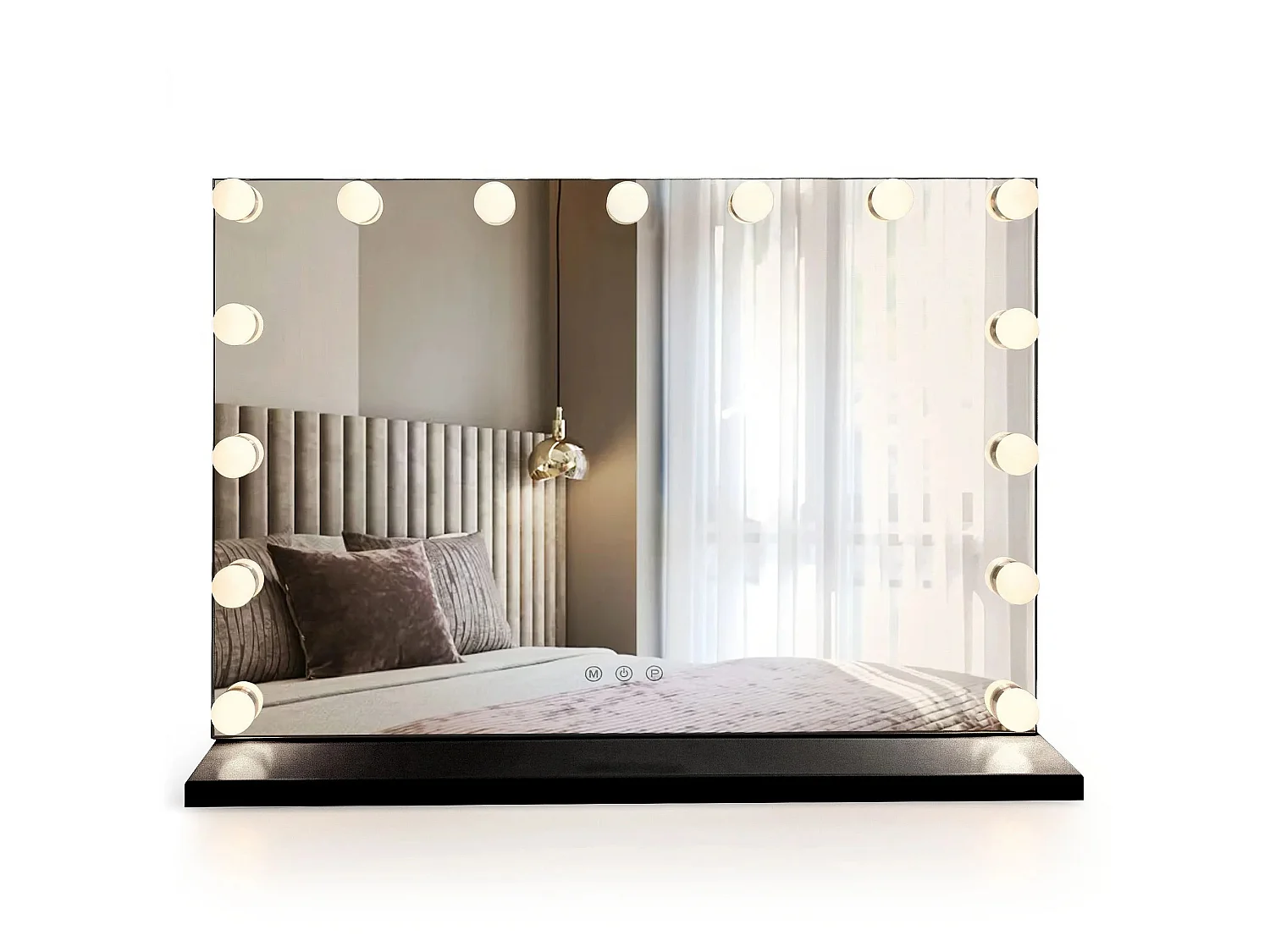 Spiegel Rea Hollywood Led Black