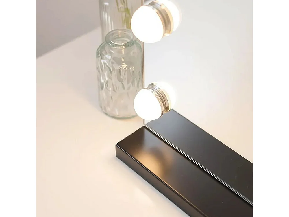 Spiegel Rea Hollywood Led Black