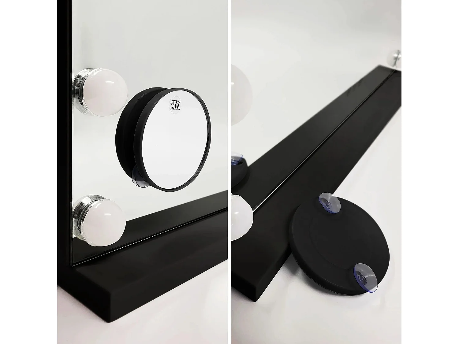 Spiegel Rea Hollywood Led Black