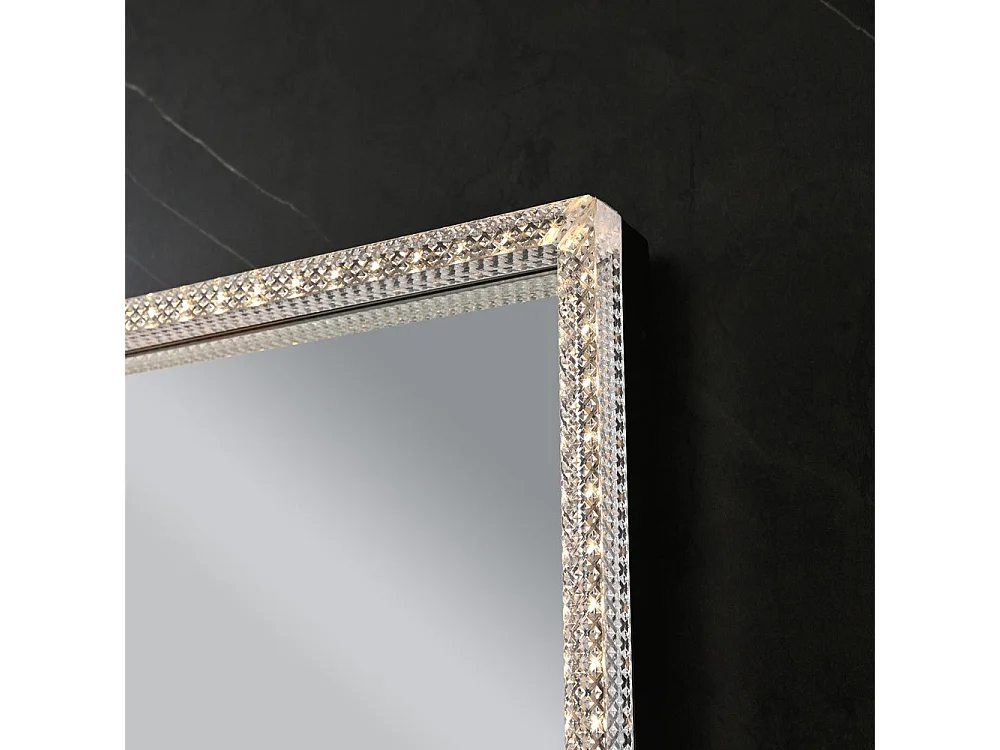 Rea Bl808 60 LED-spejl hvid, 80X60X4,5CM