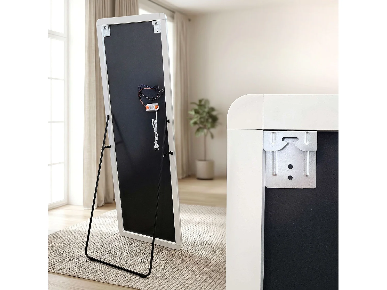 Spiegel Rea Classico 50X160 White