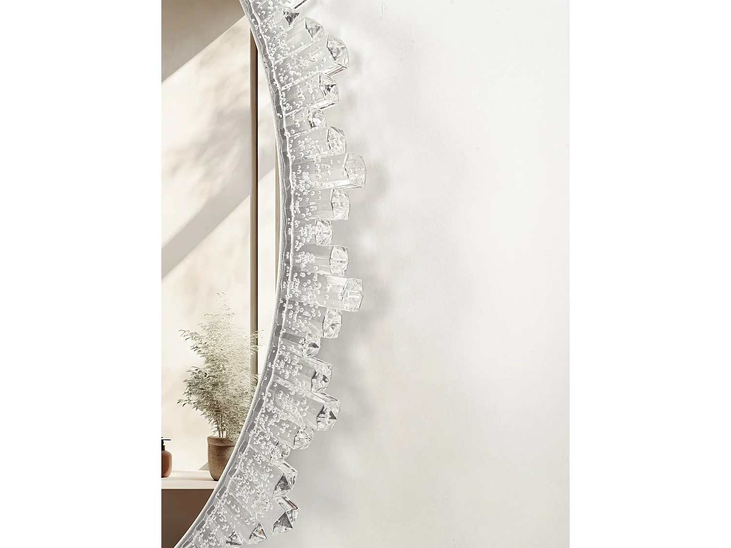 Rea Led Yh-3564 LED-spejl gennemsigtig, 60X60X2CM