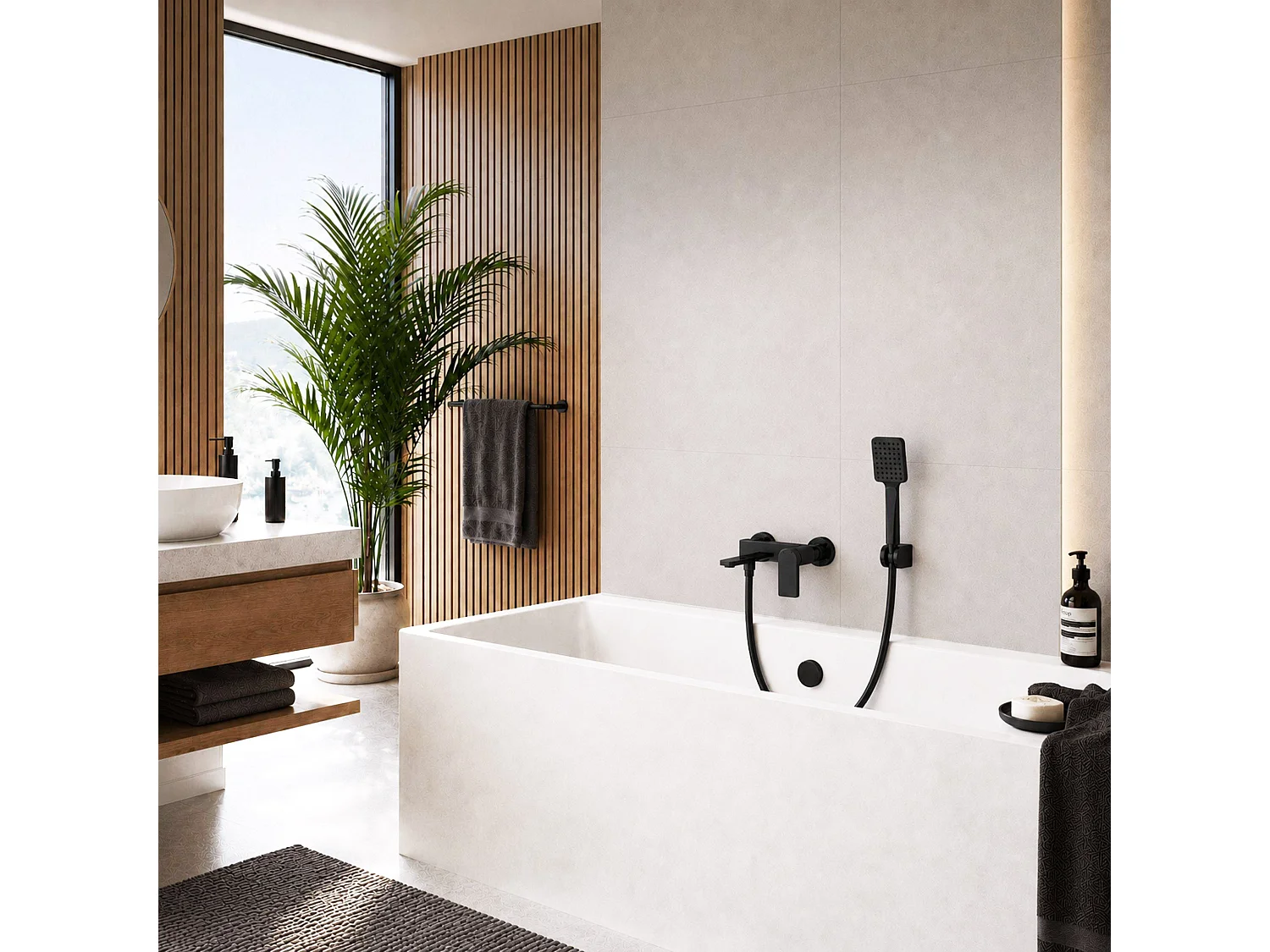 Mangueira De Chuveiro Rea Js-017B 150 Cm Black