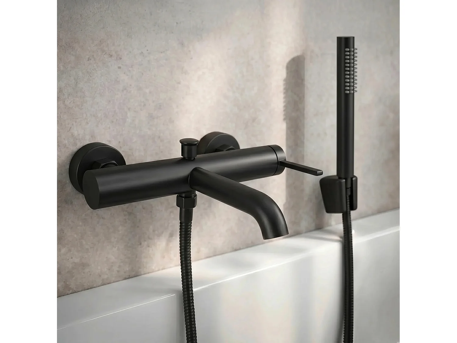 Mão De Chuveiro Rea Js-018B Black