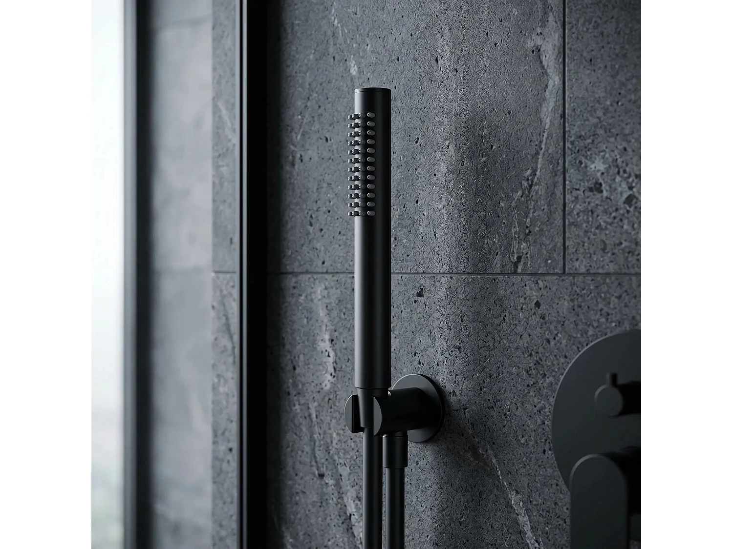 Mão De Chuveiro Rea Js-018B Black