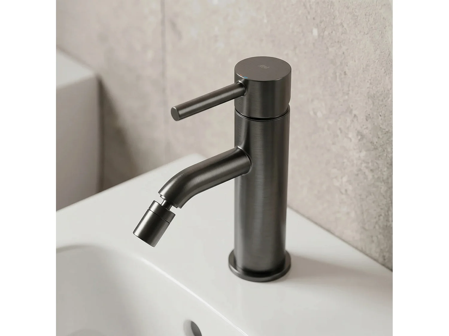 Robinet De Bidet Rea Lungo Titanium