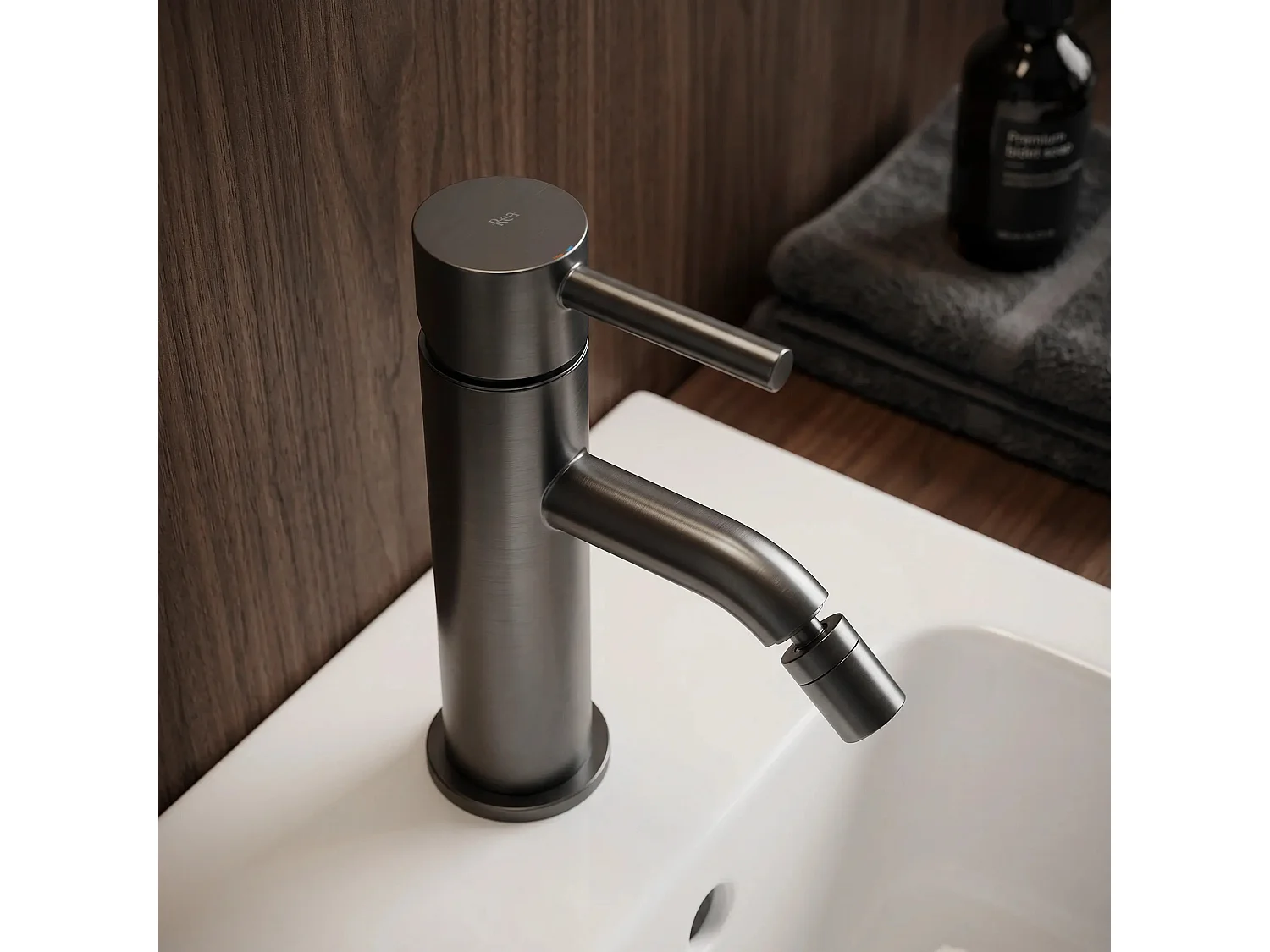Robinet De Bidet Rea Lungo Titanium