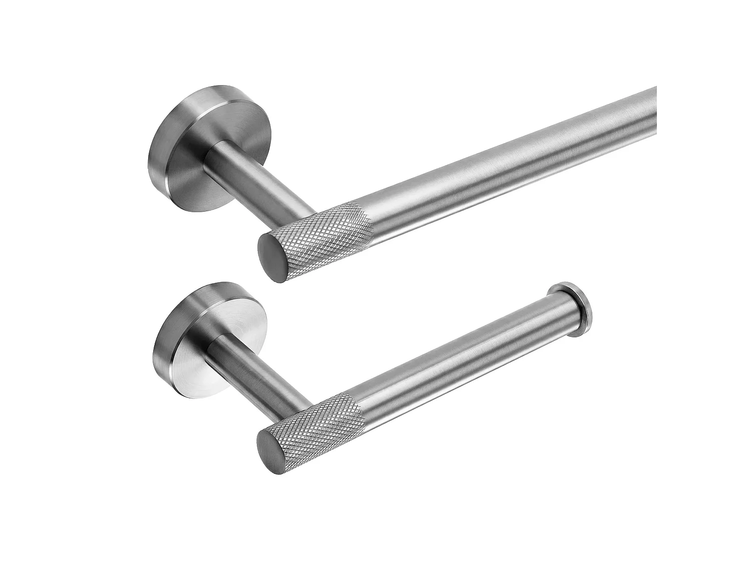 Ensemble De Cintres De Salle De Bain Rea Grid Brush Nickel