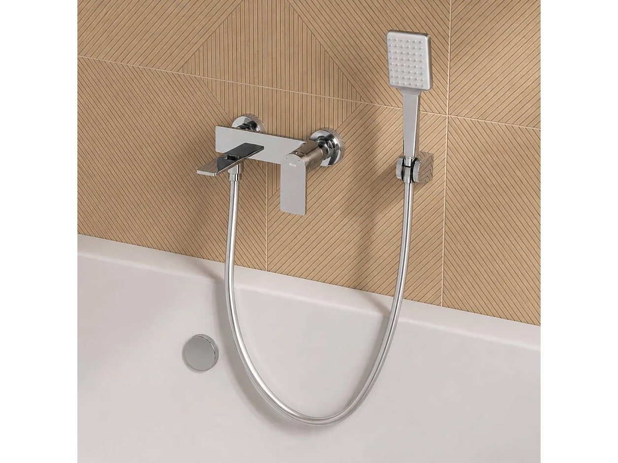 Mangueira De Chuveiro Rea Js-017 150 Cm Chrome