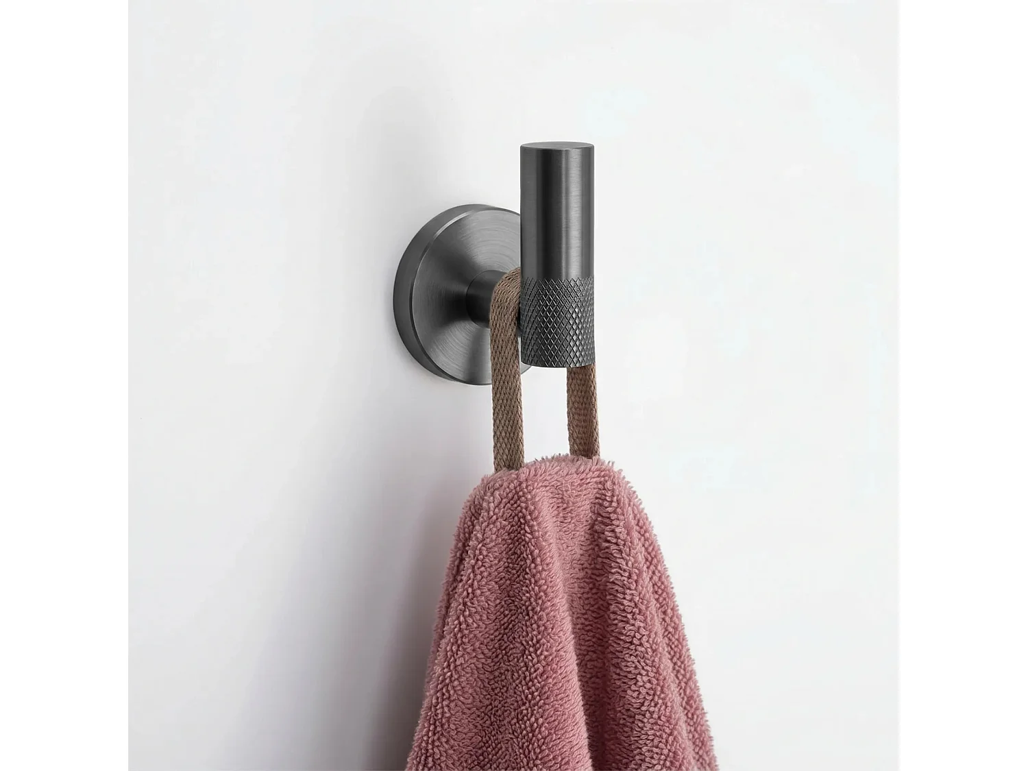 Ensemble De Cintres De Salle De Bain Rea Grid Titanium