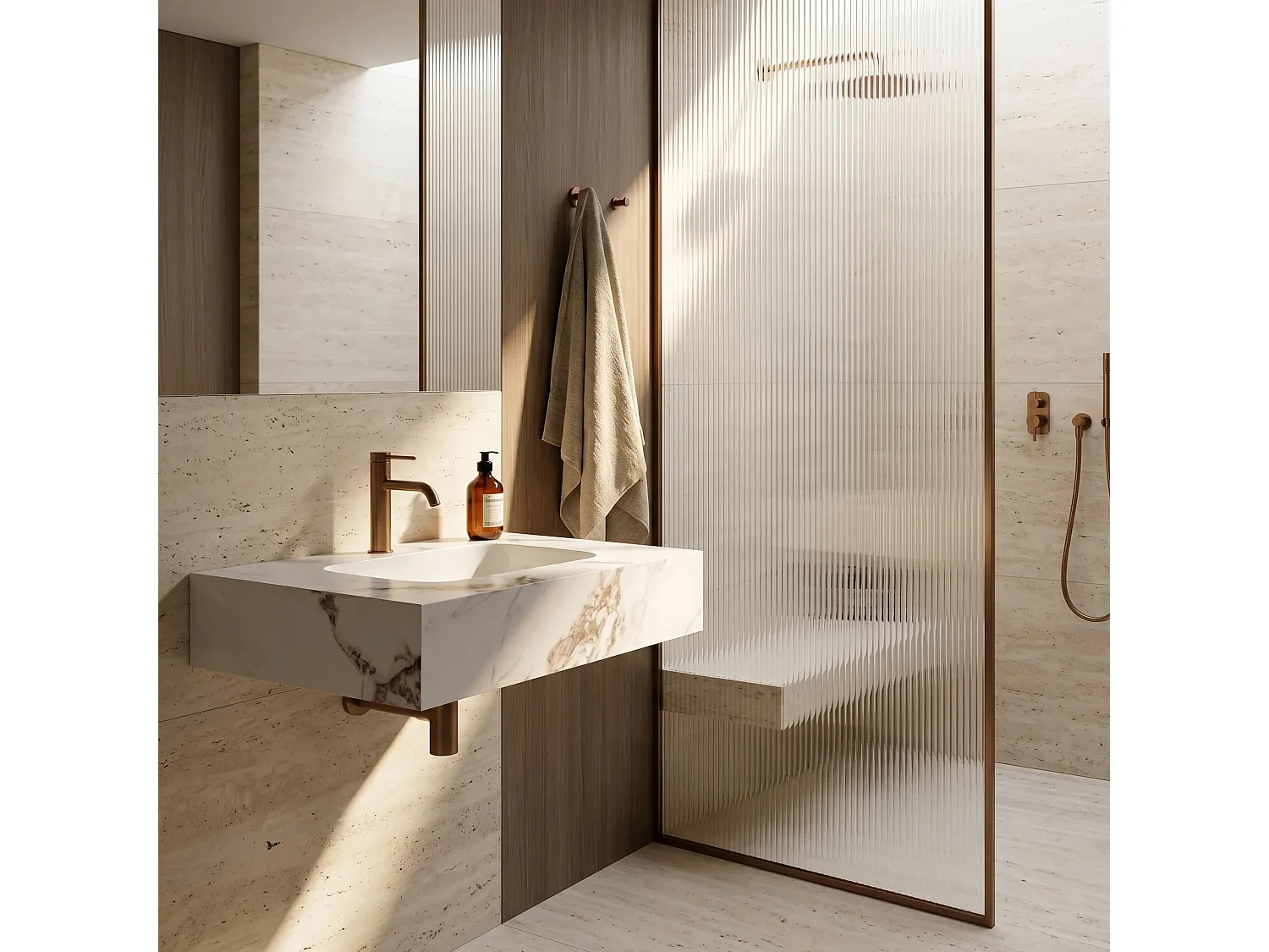 Lavabo Mural Rea Aresa Cold Jade 70 White