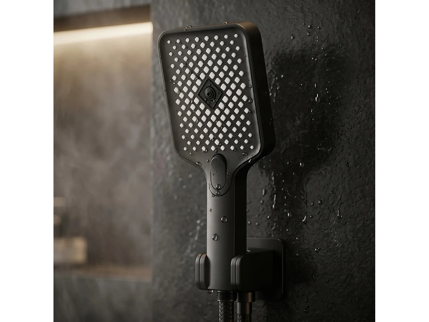 Mão De Chuveiro Rea Js-031B Black