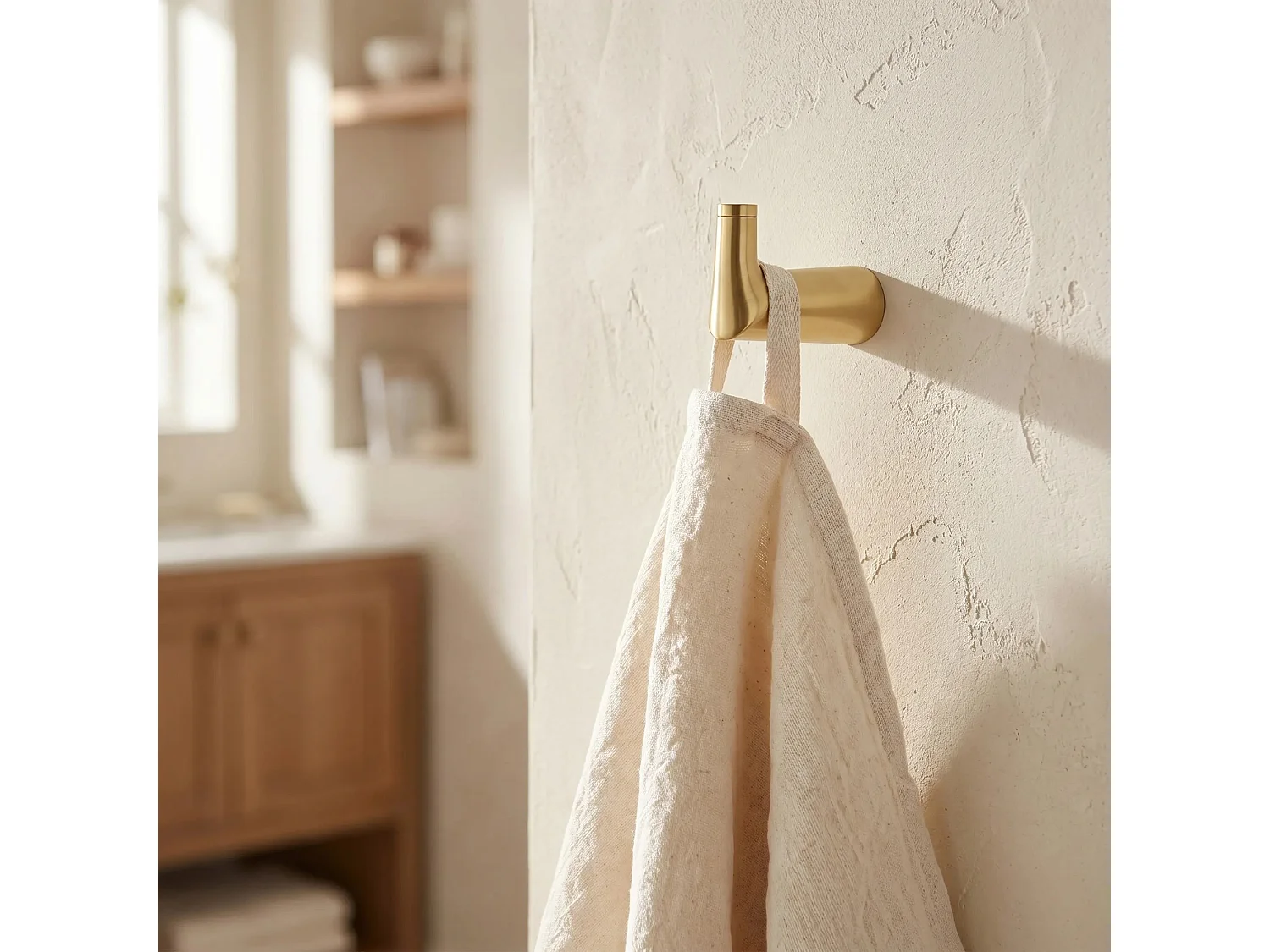 Badeværelsesbøjle Rea Vibe 16204 Brush Gold