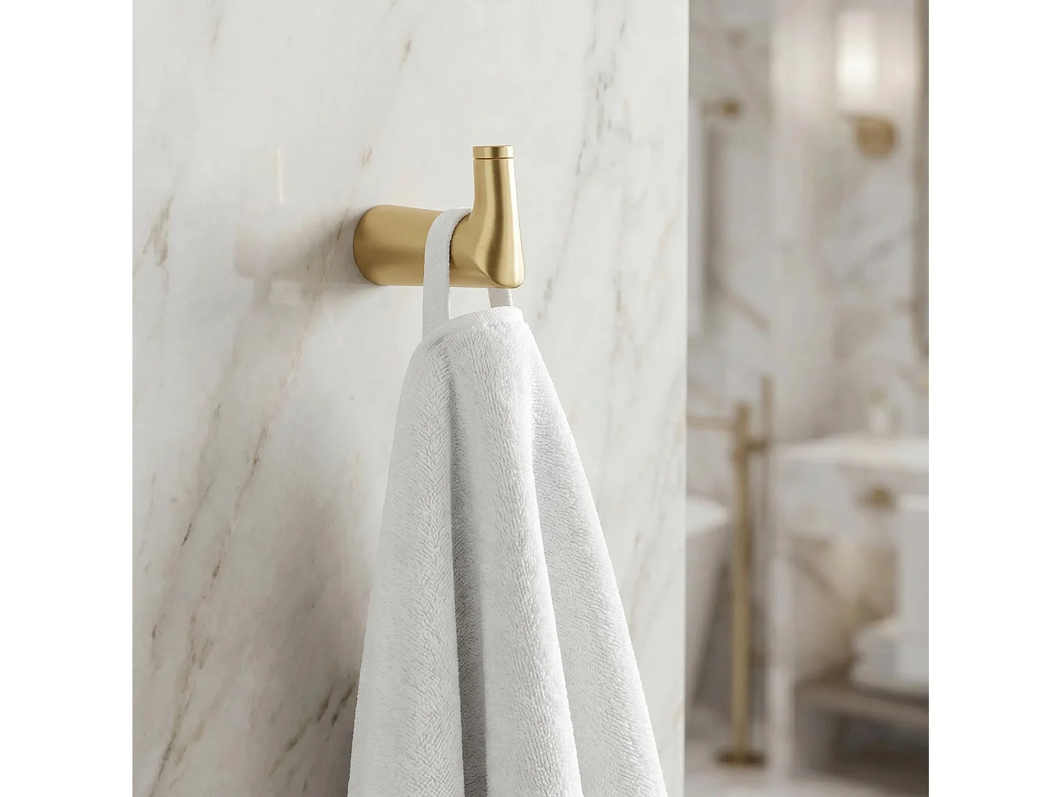 Badeværelsesbøjle Rea Vibe 16204 Brush Gold