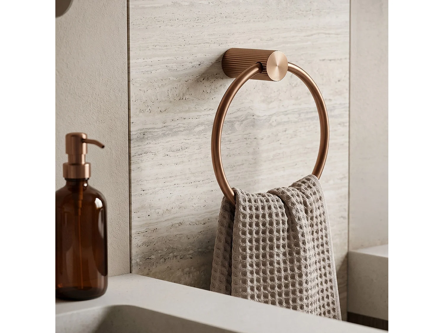 Porte-Serviette Rea 64101 Solo Brush Copper