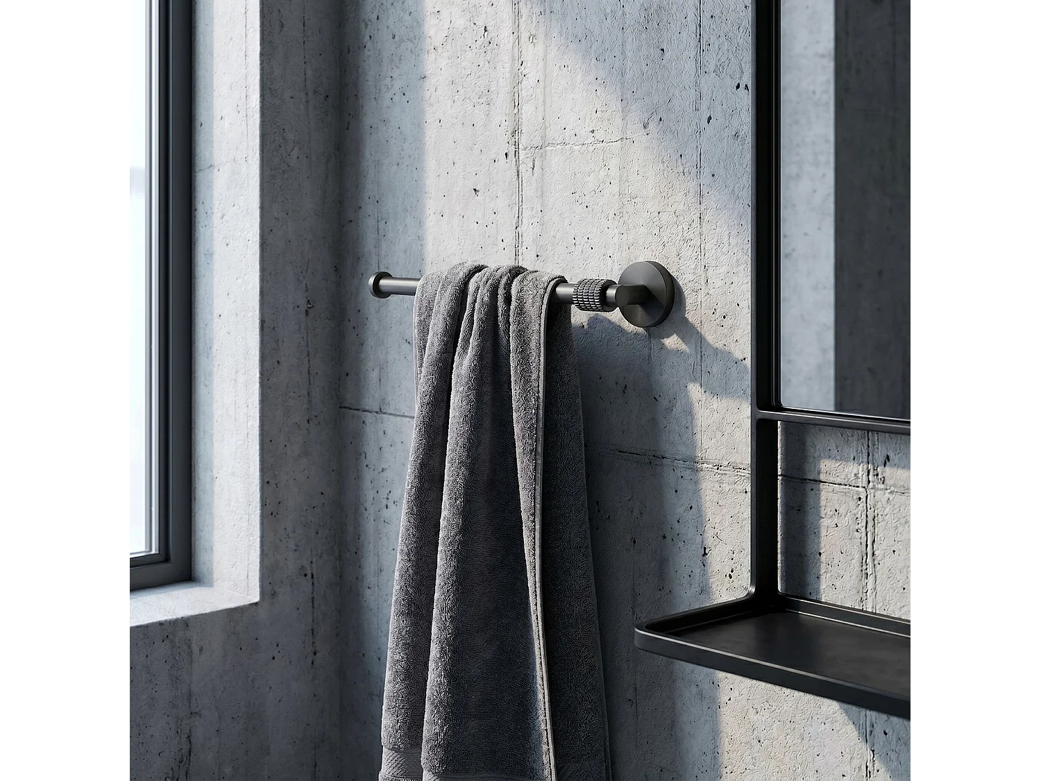 Porte-Serviettes Rea Riwon 29106 Titanium