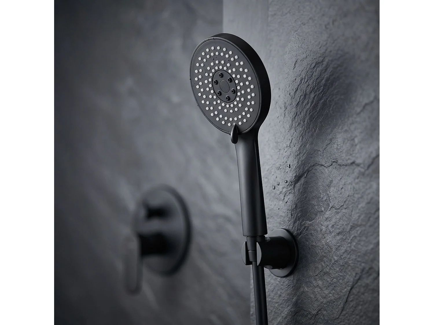 Mão De Chuveiro Rea Js-019B Black