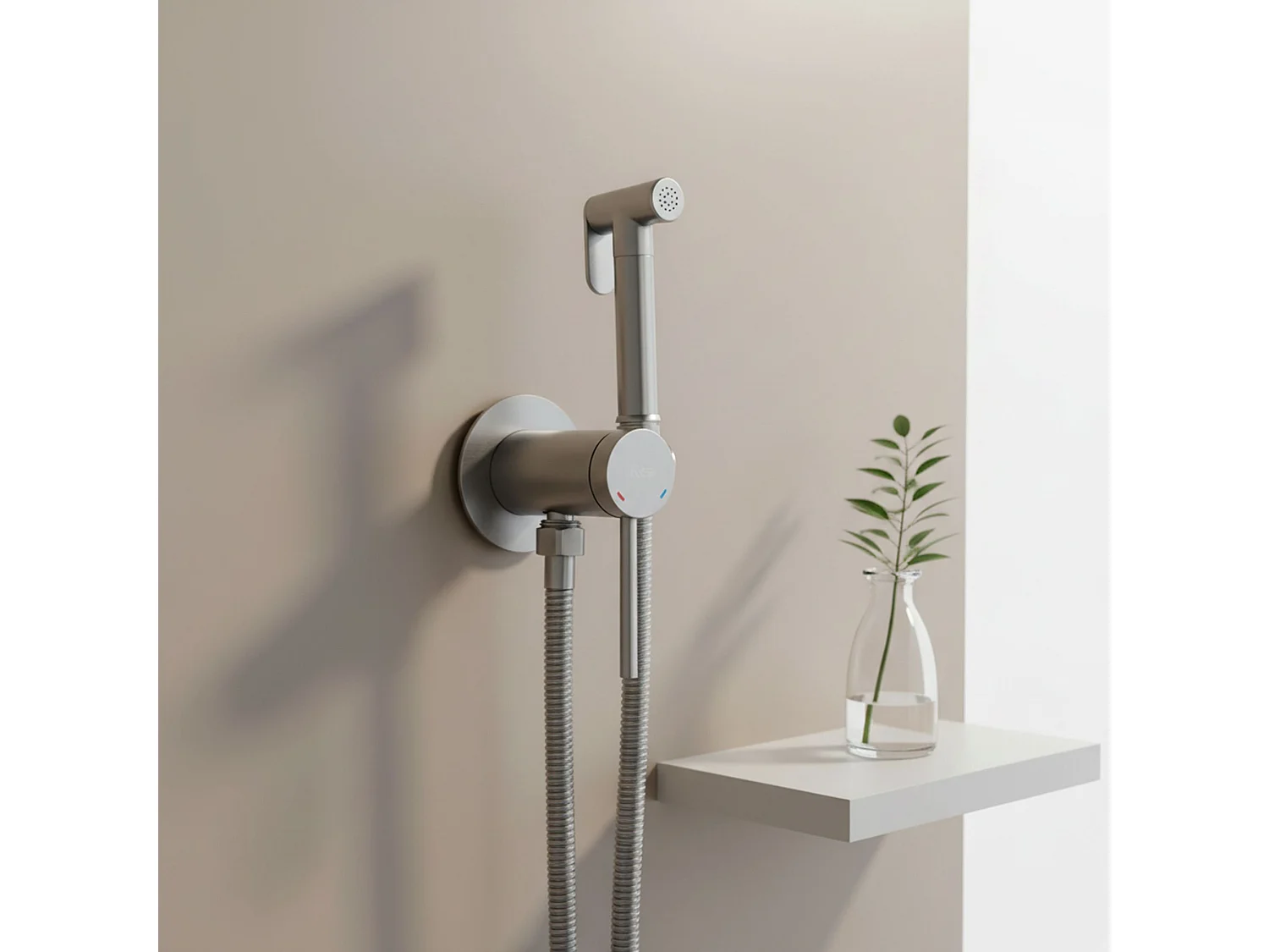 Robinet De Bidet Rea Js-W024N Brushed Nickel