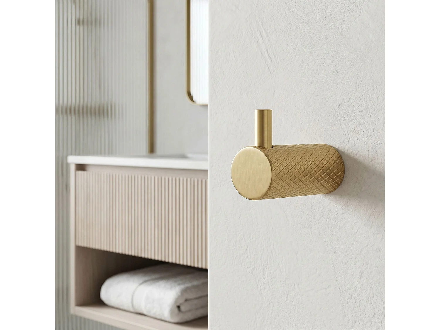 Porte-Serviette Rea A62305Bg Brush Gold