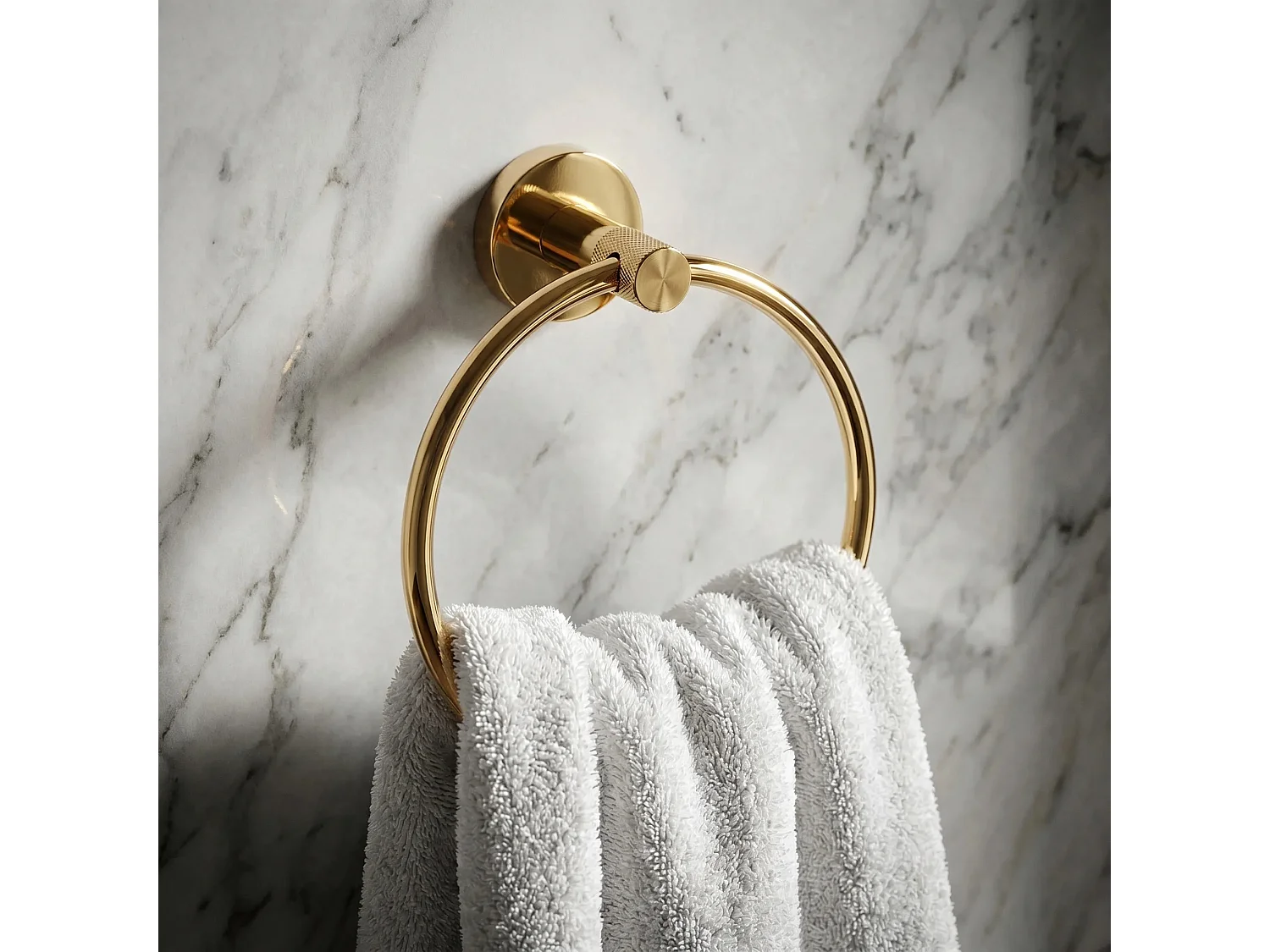 Cintre De Salle De Bain Rea 6610 Modern Gold