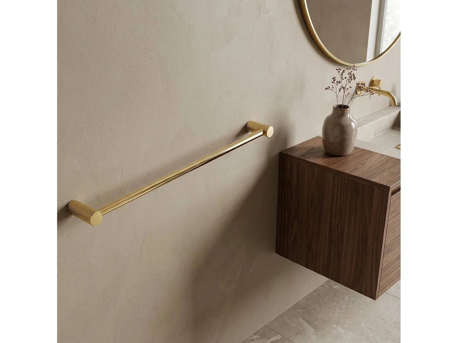 Porte-Serviette Rea Otto A62301G Gold