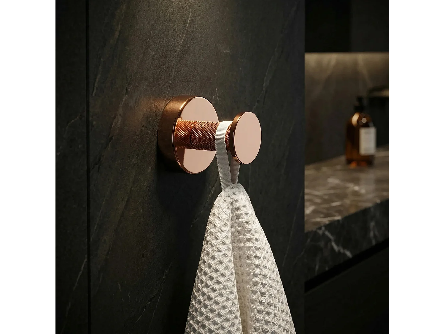 Cintre De Salle De Bain Rea 6606 Modern Copper