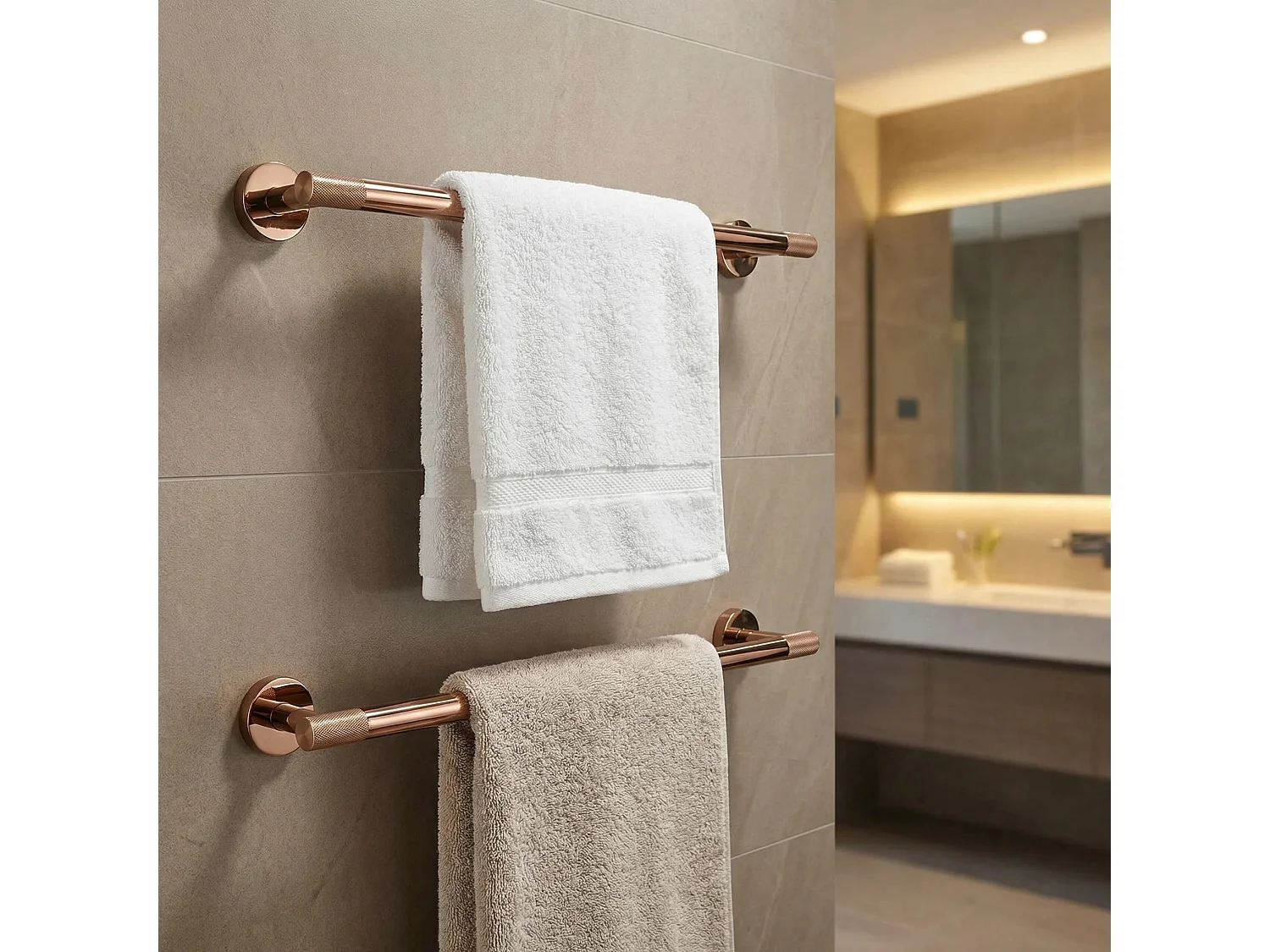 Porte-Serviettes Rea 6603 Modern White
