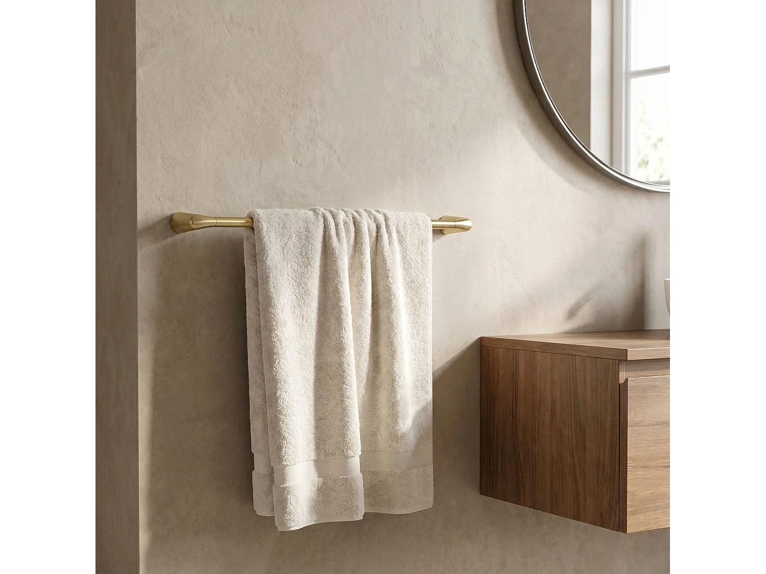 Cintre De Salle De Bain Rea Vibe 16201 Brush Gold