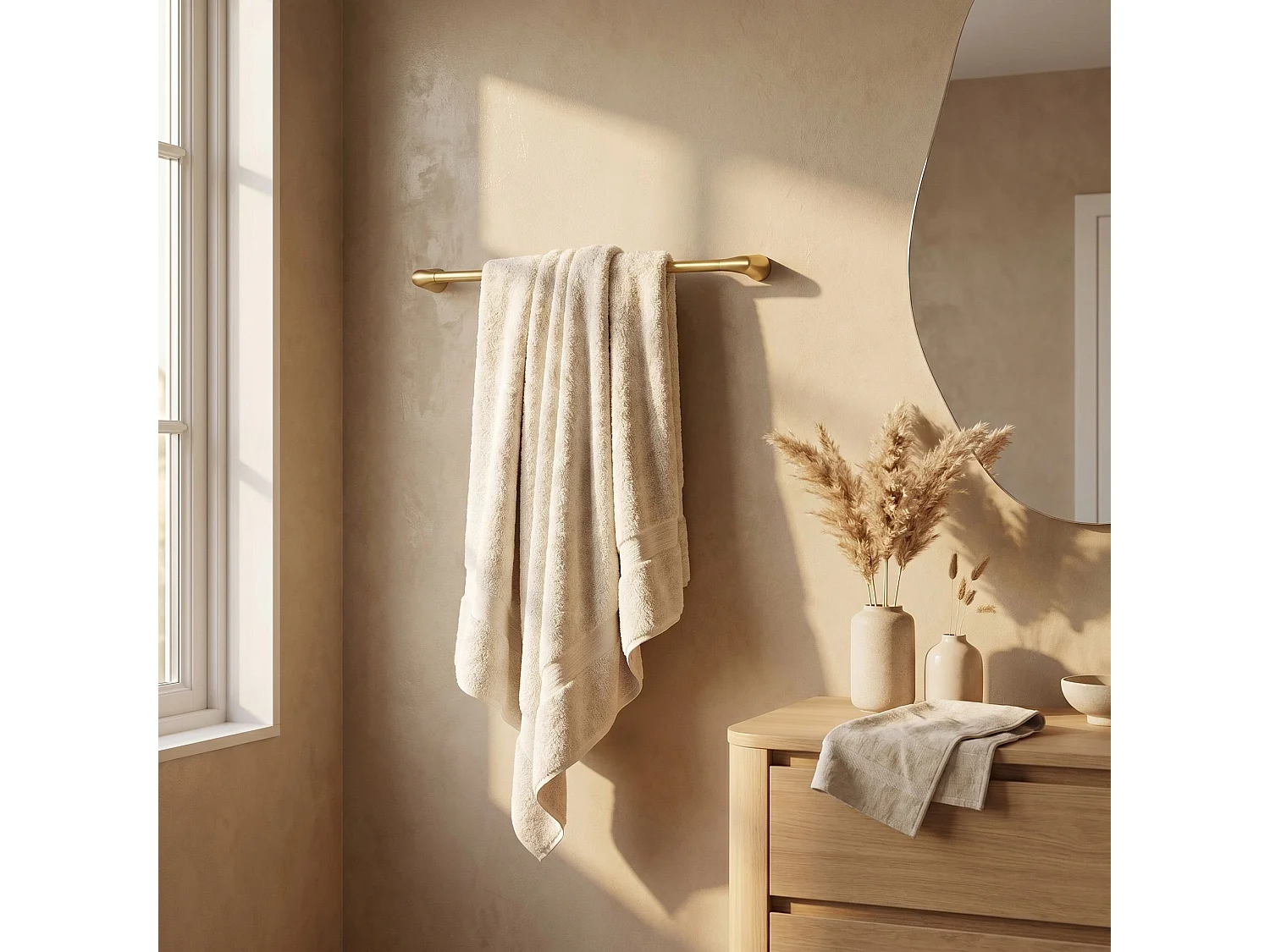Cintre De Salle De Bain Rea Vibe 16201 Brush Gold