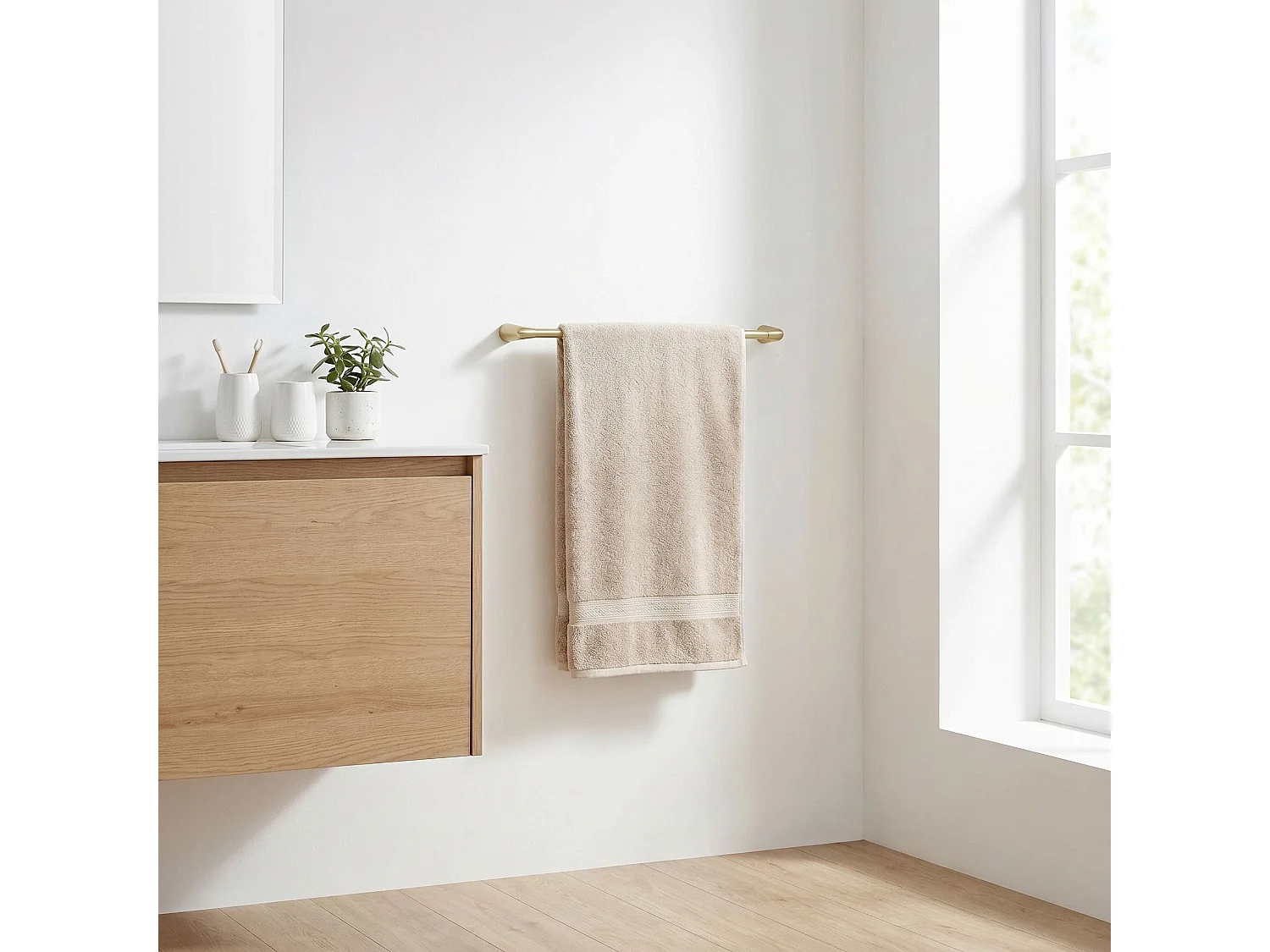 Cintre De Salle De Bain Rea Vibe 16201 Brush Gold