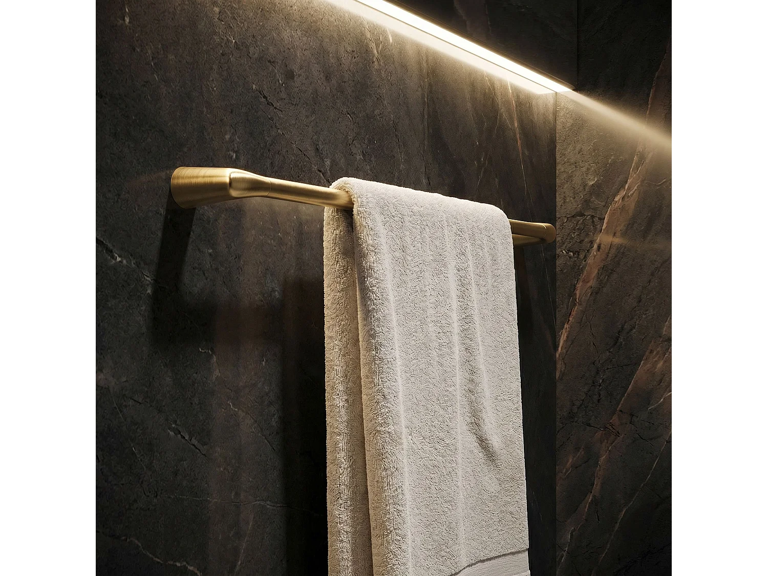 Cintre De Salle De Bain Rea Vibe 16201 Brush Gold