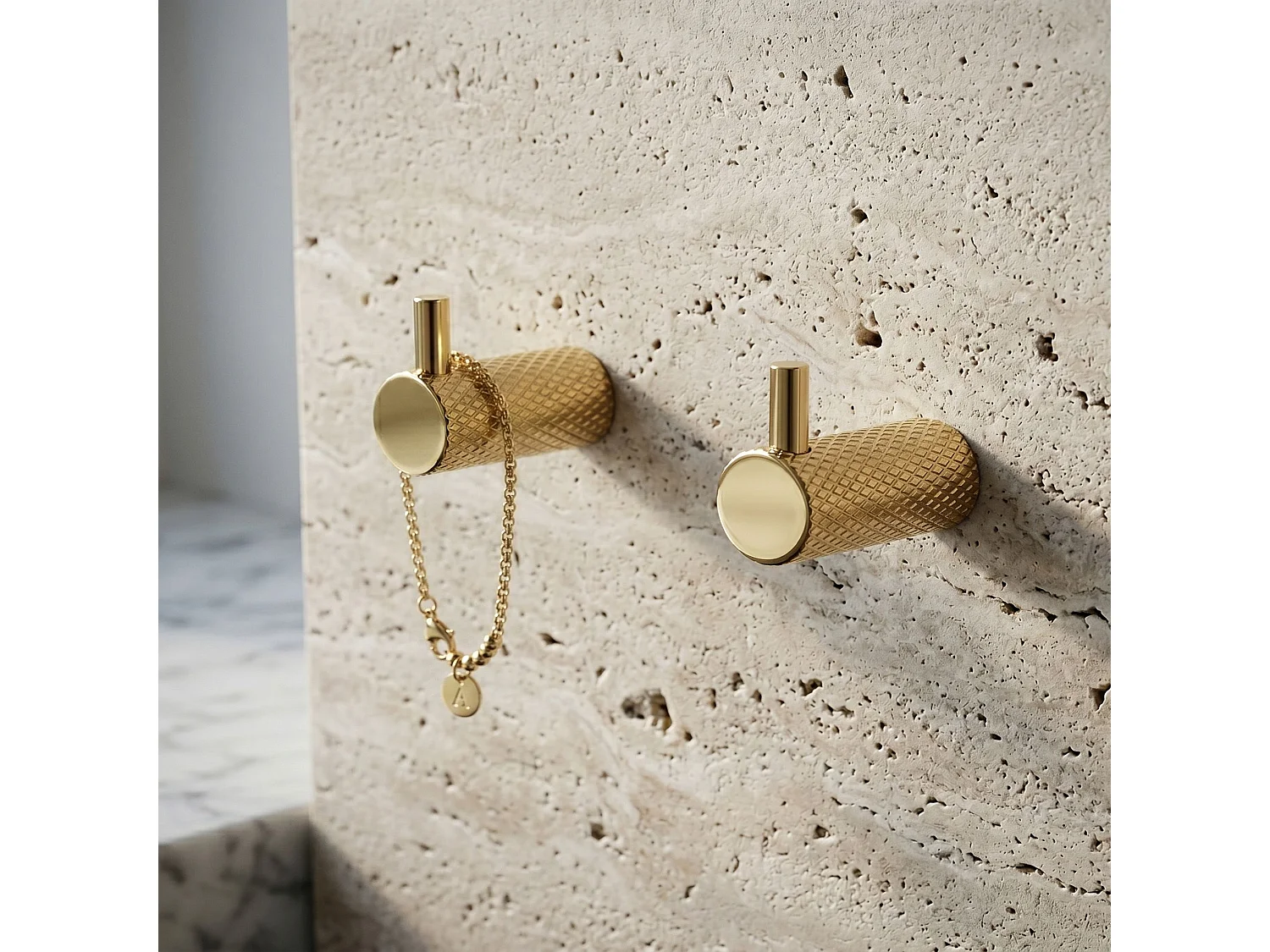 Porte-Serviette Rea A62305G Gold
