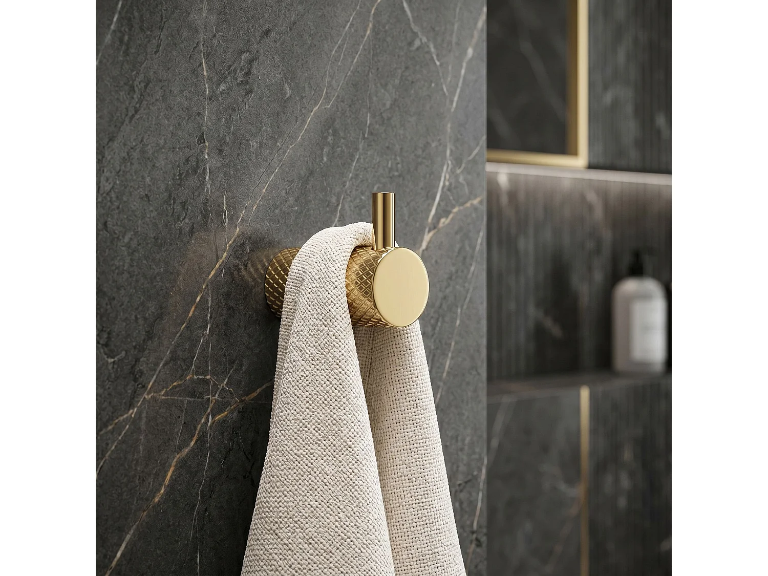 Porte-Serviette Rea A62305G Gold