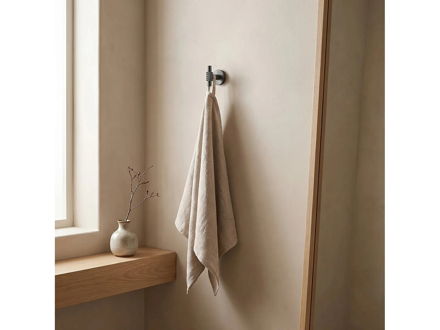 Cintre De Salle De Bain Rea Riwon 29104 Titanium