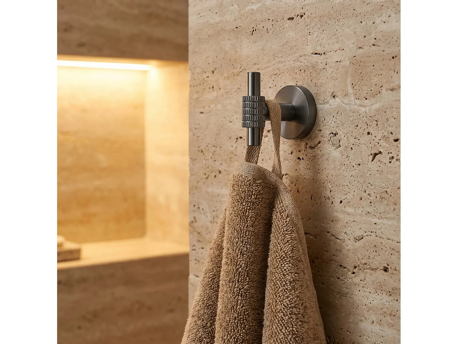Cintre De Salle De Bain Rea Riwon 29104 Titanium