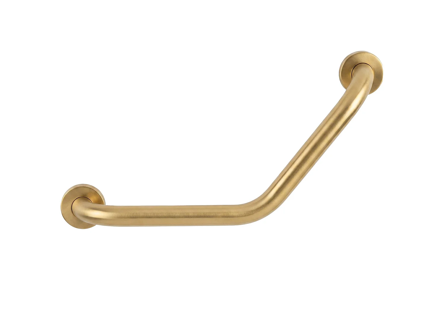 Barre D'Appui D'Angle Pour Salle De Bains Rea 101 Brush Gold