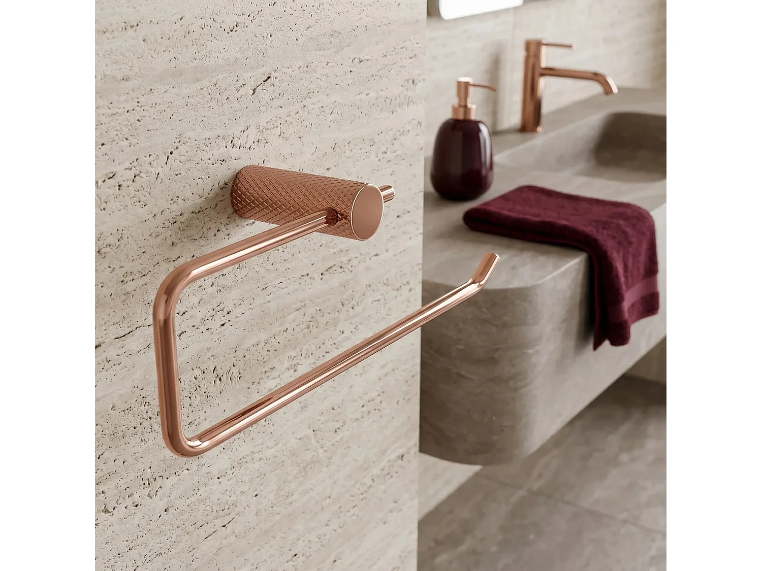 Porte-Serviette Rea Otto A62310Rg Copper