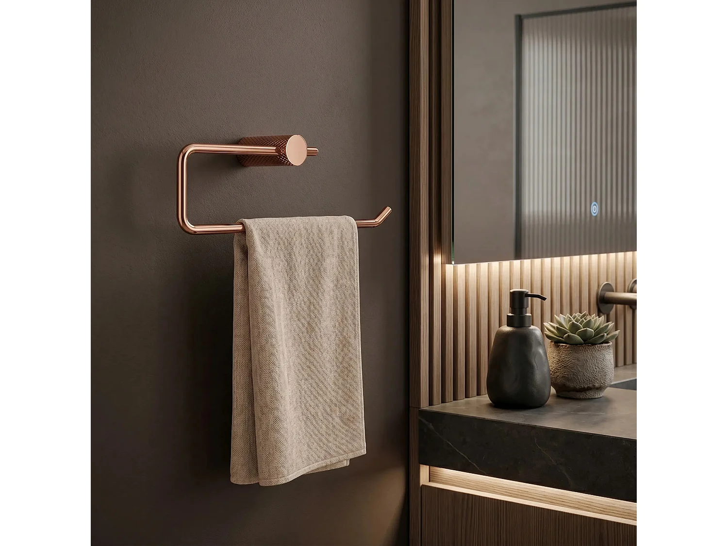 Porte-Serviette Rea Otto A62310Rg Copper