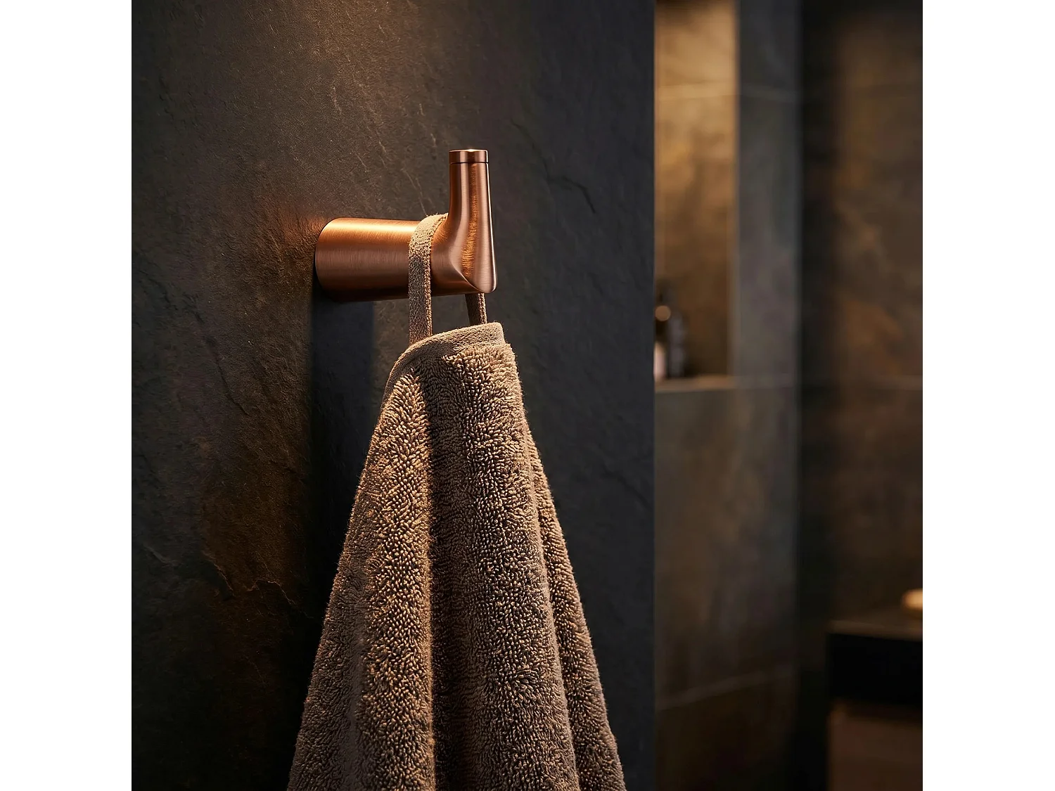 Badeværelsesbøjle Rea Vibe 16204 Brush Copper