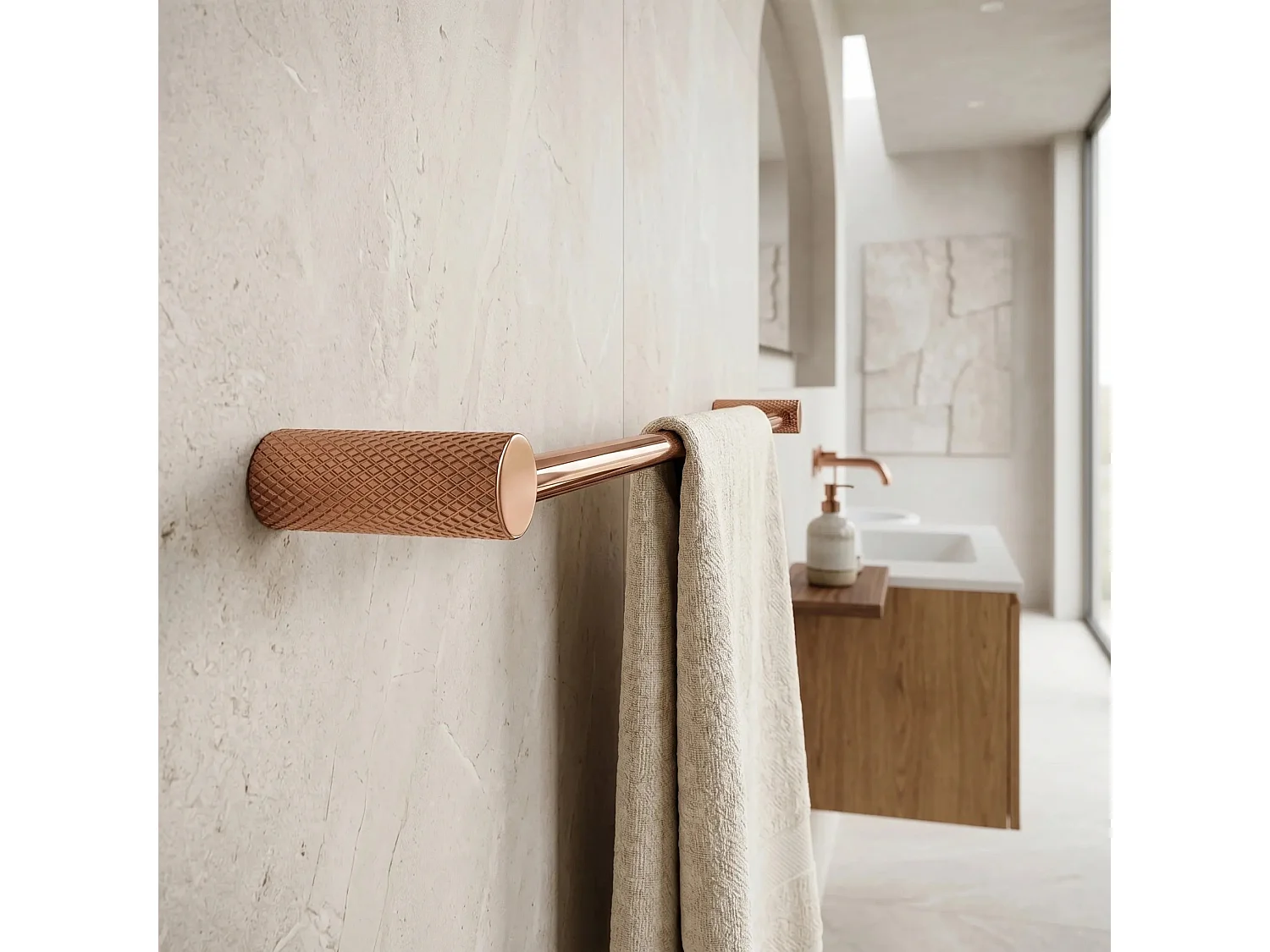 Porte-Serviette Rea Otto A62301Rg Copper