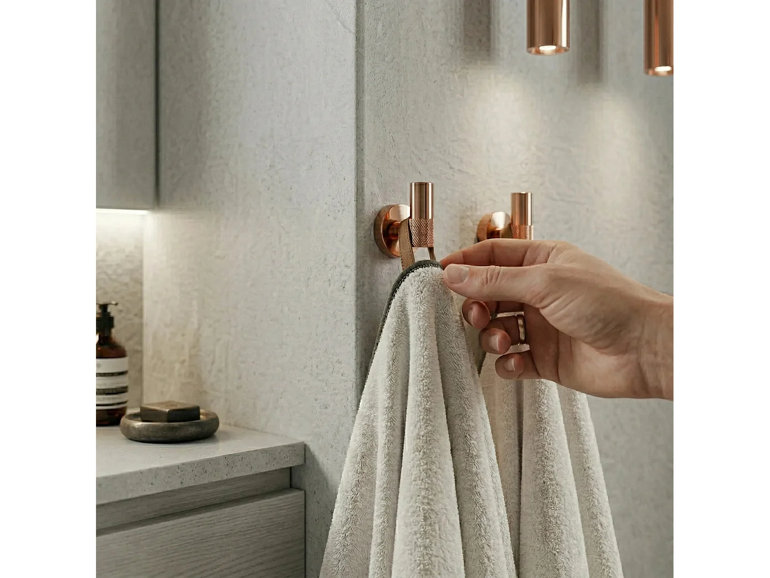 Rea 6606 MODERN badeværelseskrog kobber