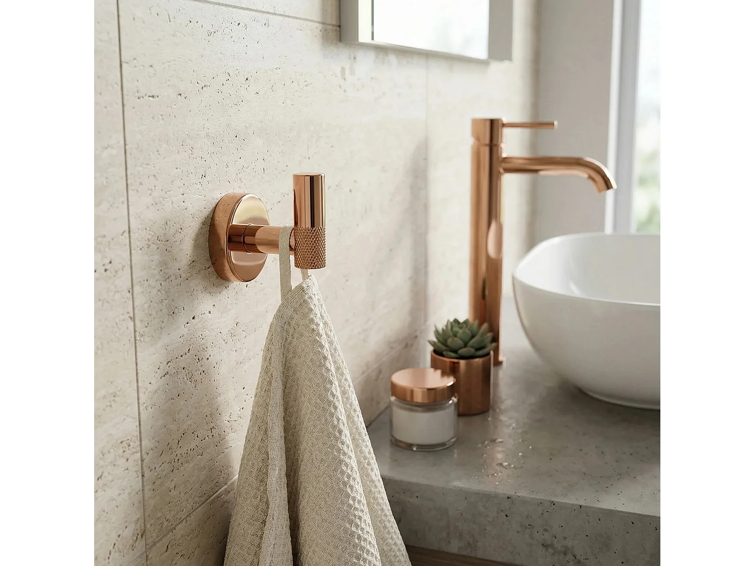 Rea 6606 MODERN badeværelseskrog kobber